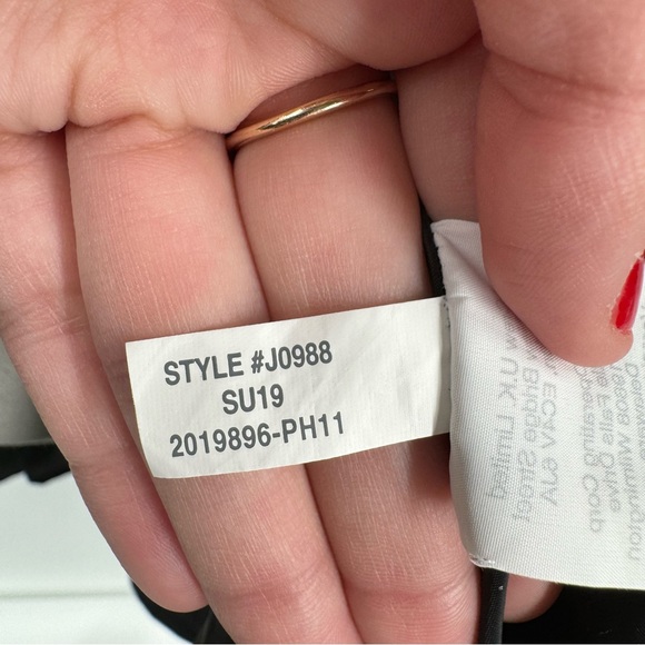 J.Crew 365 Pleated A-line Black Structured Linen Dress Size 4 - Picture 8 of 10